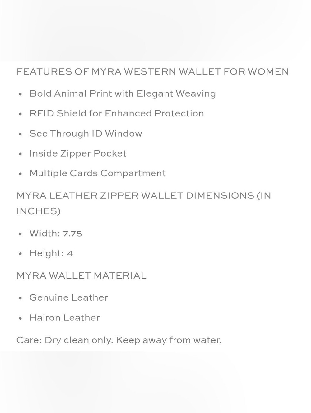 Myra Pythagoras Wallet - Picture 5 of 5